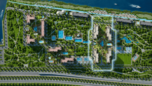 Mặt bằng tổng thể The Harbor Skyline