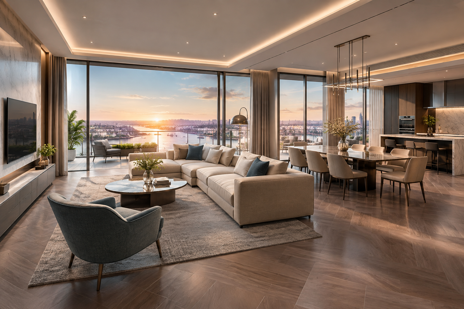 penthouse tại The Harbor Skyline