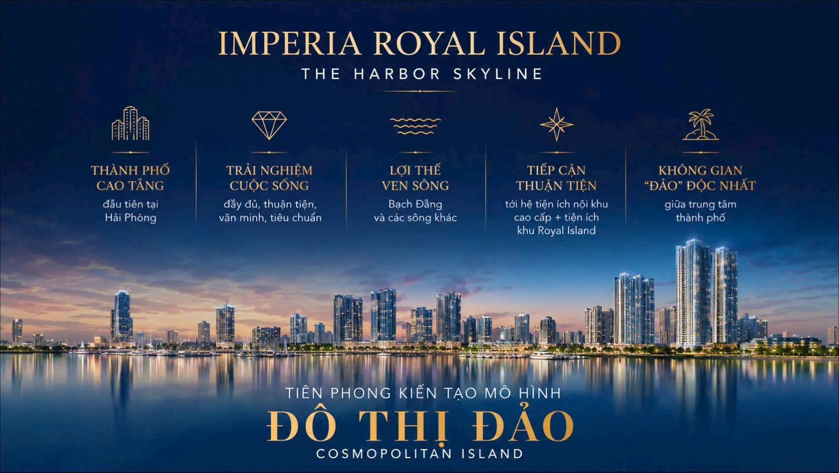 So sánh The Harbor Skyline và Vinhomes Marina